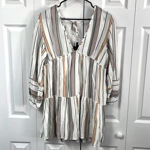 Cute beach coverup with low back